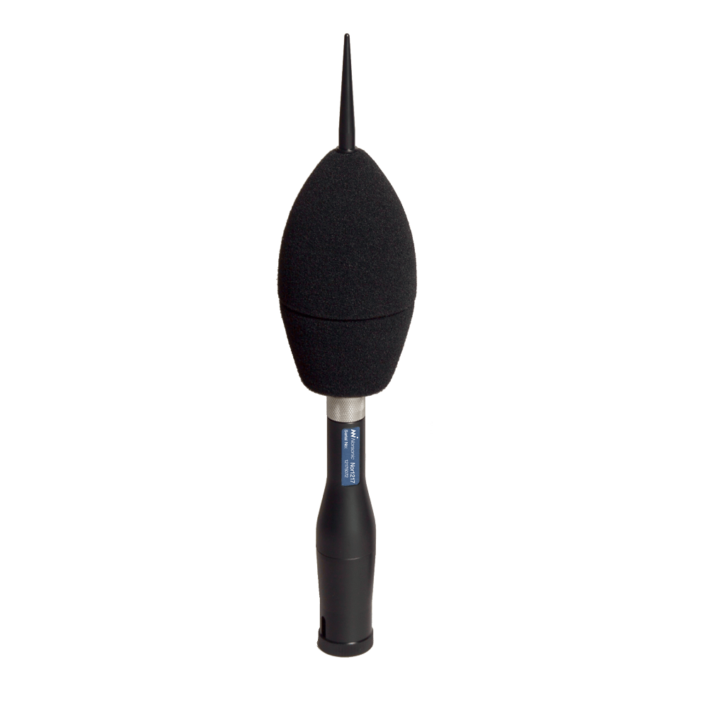 Outdoor microphone Nor1217 for community and aircraft noise for use with Nor140, Nor145 and Nor150 sound level meters