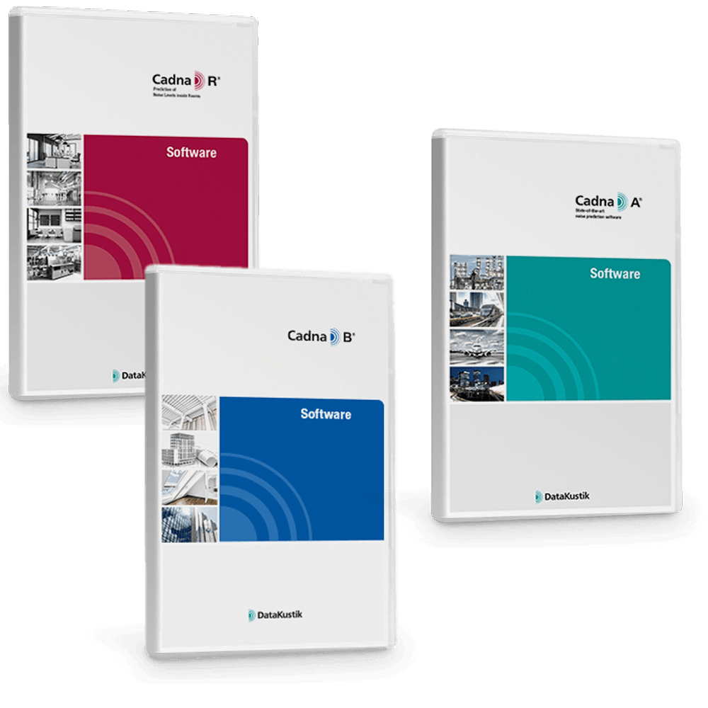 DataKustik - CadnaA, CadnaB og CadnaR software