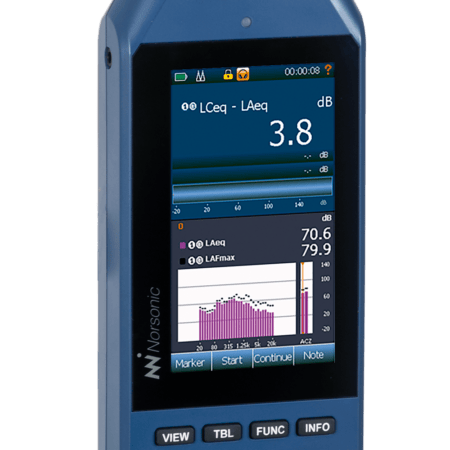 Norsonic Nor145 sound level meter - noise at work application
